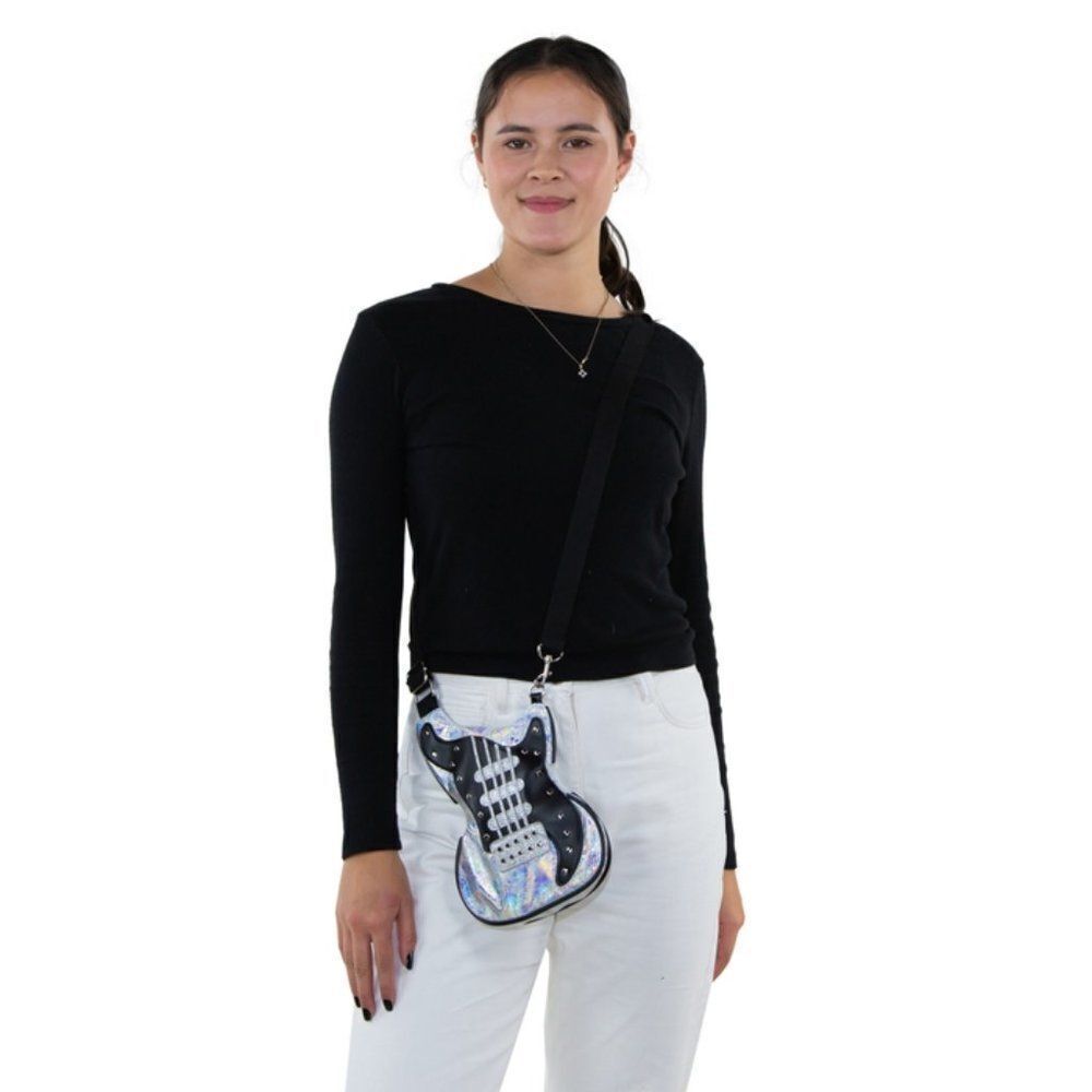 Guitar Crossbody Bag in Vinyl - HOST PICK!! - Picture 3 of 6